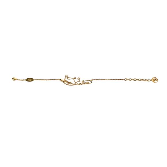 Louis Vuitton My LV Affair Script Bracelet - Picture 1 of 8